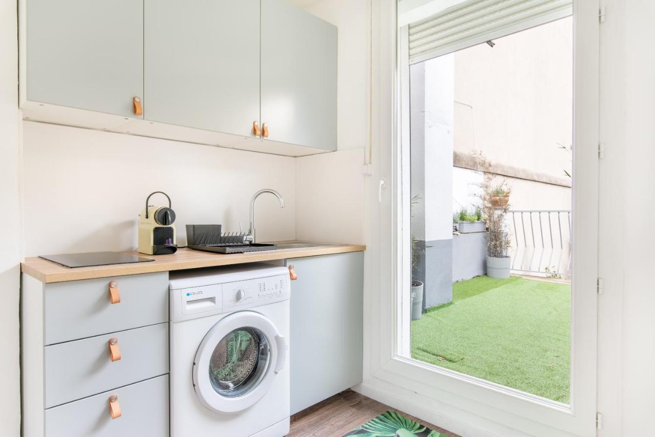 Studio Blancarde Terrasse Parking Clim Marseille Ngoại thất bức ảnh