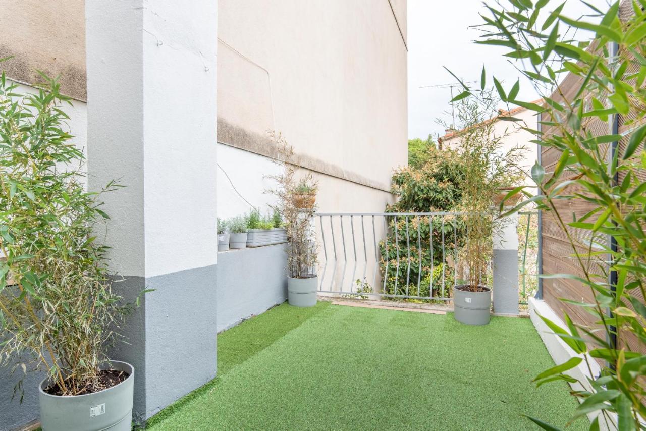Studio Blancarde Terrasse Parking Clim Marseille Ngoại thất bức ảnh