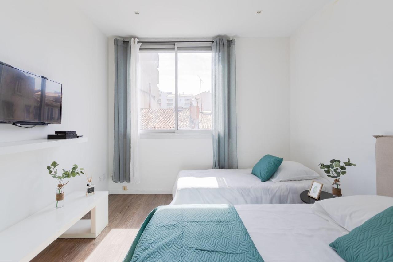 Studio Blancarde Terrasse Parking Clim Marseille Ngoại thất bức ảnh